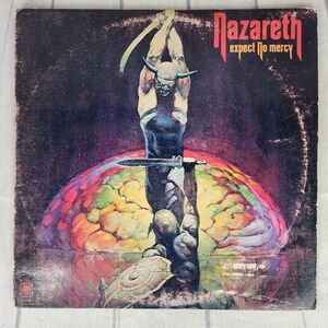 Nazareth Vintage 1977 Expect No Mercy Vinyl Record Studio Album